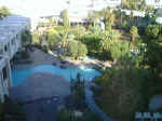 View of Tropicana Pool from 5th Floor Island Tower Room